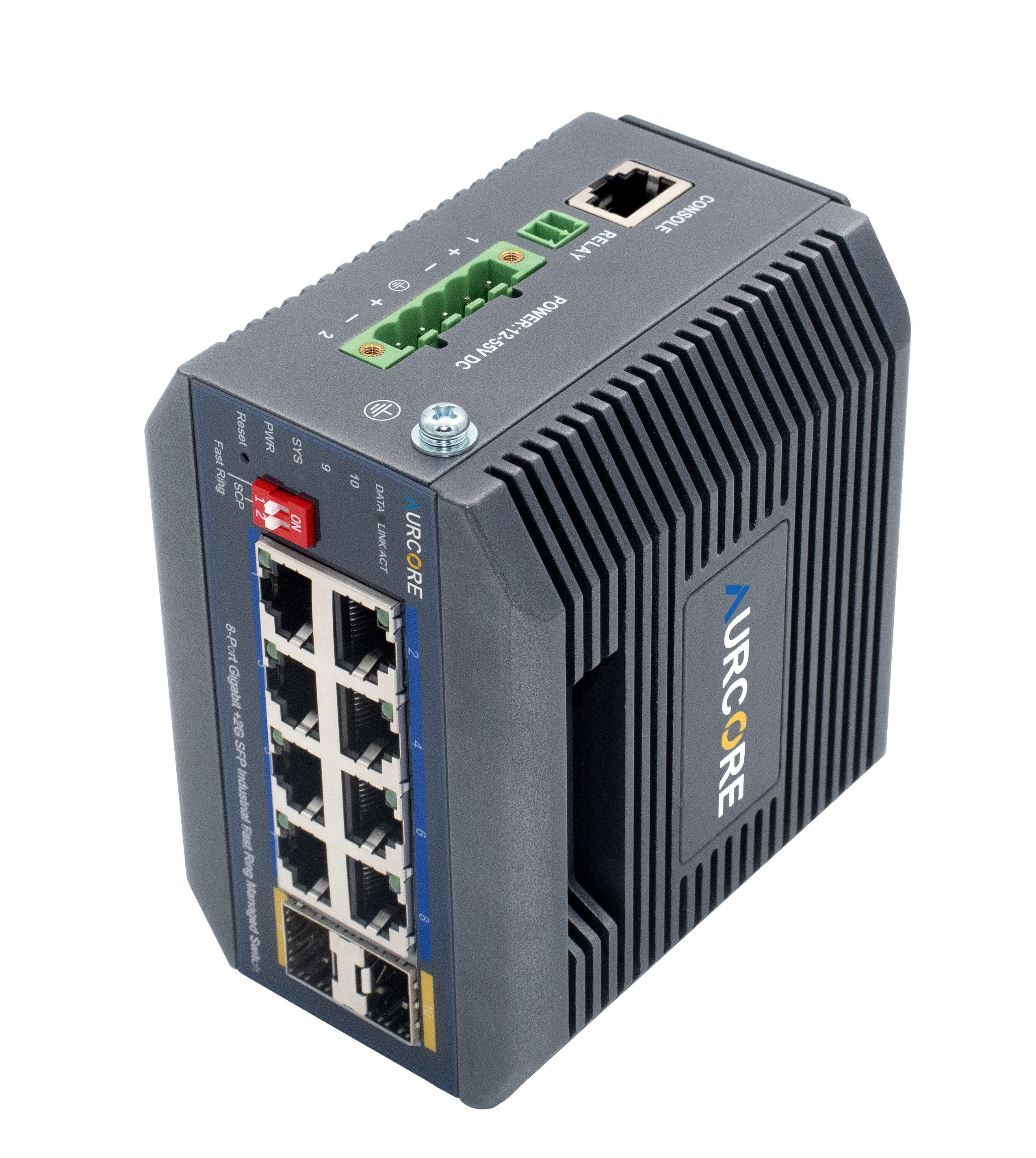 AIS2002P | 8 x GE (PoE+), 2 x GE SFP