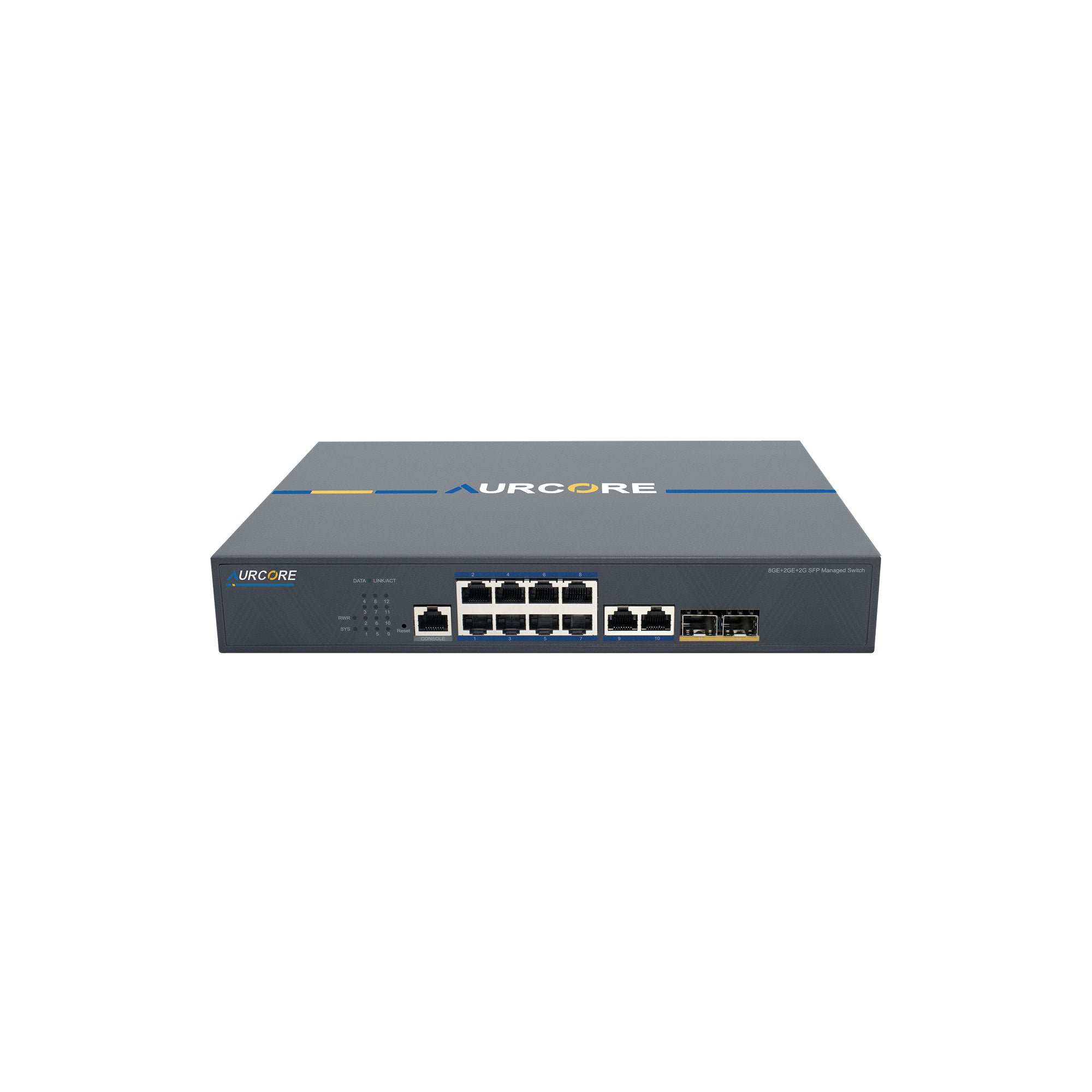 AES2001P | 8 x GE (PoE+), 2 x GE, 2 x GE SFP